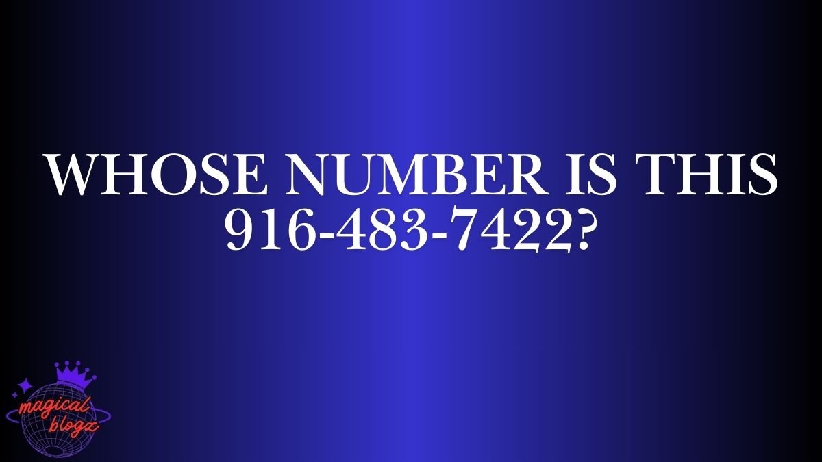 Whose Number is This 916-483-7422