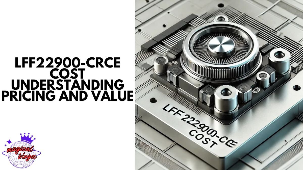 LFF22900-CRCE Cost Understanding Pricing and Value